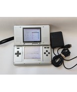 Nintendo DS Silver Grey Original Launch System NTR-001 Charger Working - $77.29 CAD