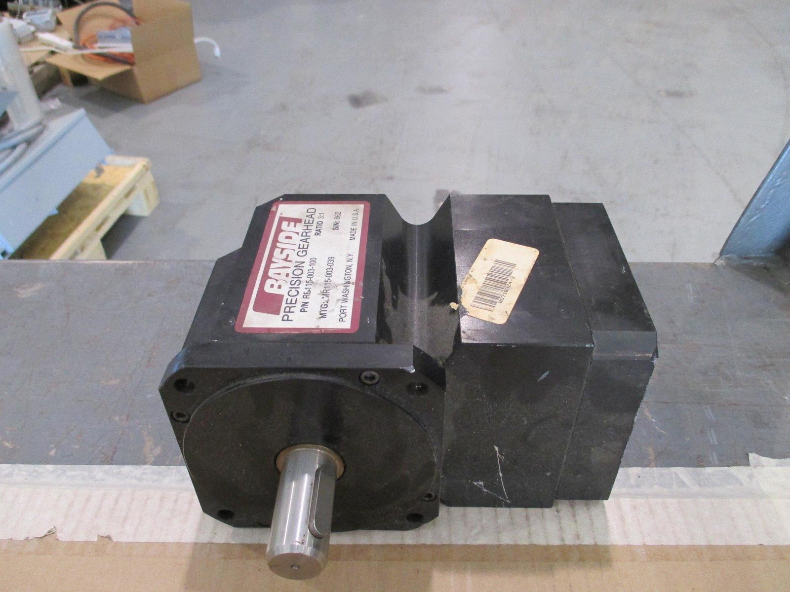 Bayside RB115-003-100 Precision Gearhead 3:1 Ratio  - $175.00