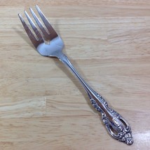 Oneida Brahms Stainless Cold Meat Serving Fork Pierced Community Flatware - £8.99 GBP