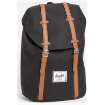 Herschel Supply Co. &quot;Retreat&#39; Little America Backpack, Black\Brown NWT - $89.00