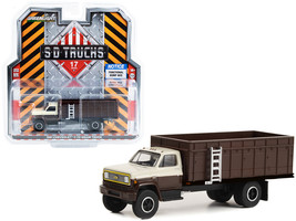 1981 Chevrolet C-70 Grain Truck Brown and Tan with Brown Bed &quot;S.D. Trucks&quot; Serie - £26.83 GBP