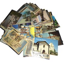 Lots Vintage 59 California Mission Churches Postcards  - $74.25