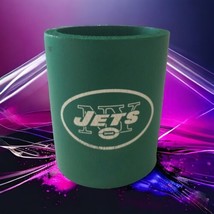 NY Jets Koozie Beer Can Holder Vintage Cozy Insulator Foam New York Soda... - $12.85