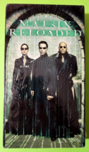 NEW Matrix Reloaded VHS 2003 keanu sealed video cassette transgender sea... - $6.89