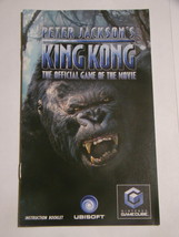 Nintendo GameCube - PETER JACKSON&#39;S - KING KONG (Replacement Manual) - $8.00