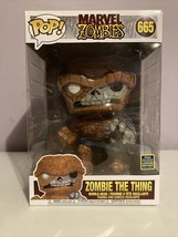 ✅Funko POP! Marvel Zombies #665 Zombie The Thing 10-inch 2020 Summer Con... - £30.93 GBP