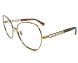 Coach Sunglasses Frames HC 7112 933113 Brown Tortoise Gold Polygon 56-10... - $70.06