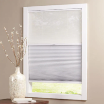 Snow Drift/Shadow White Day and Night Cordless Cellular Shades 35 in W x... - $49.49