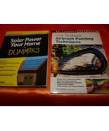 AIRBRUSH SOLAR POWER BOOKS SALE Master Painting Home Electric Supply ❃ F... - $19.19