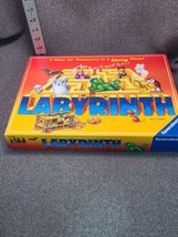 Labyrinth Board GameA Race For Treasures In A Moving Maze Ravensburger COMPLETE  - £11.17 GBP