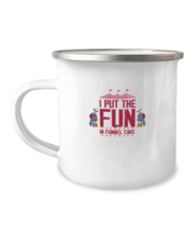 12oz Camper Mug Coffee Funny I Put The Fun In Funnel Cake Circus  - £15.94 GBP