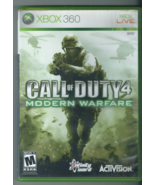  Call of Duty 4: Modern Warfare (Xbox 360, 2007, w/ Manual, Works Great) - $9.27
