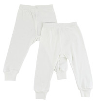 White Long Pants - 2 Pack - £10.99 GBP