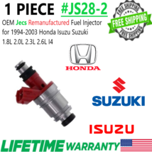 OEM Jecs x1 Fuel Injector for 94-03 Honda Isuzu Suzuki 1.8 2.0 2.3 2.6 #JS28-2 - $47.02