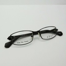 UBER Eyeglasses Frames 53-16-135 Poly Flex Temple Jupiter Flat black ful... - £52.75 GBP