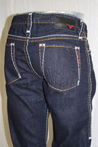 Men&#39;s Dark Blue Stones Jeans 100% Cotton - $175.00