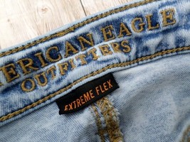 American Eagle Outfitters Men&#39;s Extreme Flex Skinny Jeans 28x29 Stone Wa... - $19.80