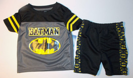 DC Comics Batman Toddler Boys 2pc Shorts Outift Size 24M NWT - $11.29