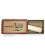 VTG Dennison Gummed Red Labels Box No. 2007 Partial Box - $10.00