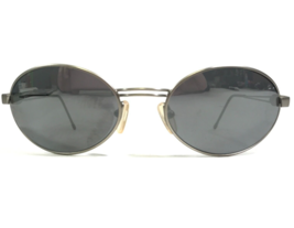 Benetton Formula Sunglasses B.F. 1 004-40S Gray Round Frames with Blue L... - £58.88 GBP
