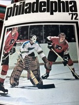 Philadelphia Flyers Program Album 1972 Bobby Clarke Color Photos Goalie Pics - £36.64 GBP