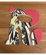 Monster High Wooden Wall Letter &quot;R&quot; 9&quot;H Frankie Stein - €20,41 EUR