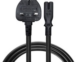 UK Mains Power AC Cable Lead For Sony Boomboxes CFD-E90PS CFD-E95 CFD-F10 - $9.94+