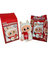 Labubu Pop Mart The Monsters Coca-Cola Vinyl Face Plush Keychain - $32.30