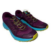 Salomon Womens 10 XA Elevate Purple Trail Running Shoes Sneakers - £30.79 GBP