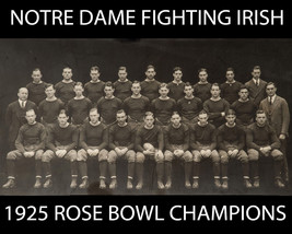 1925 NOTRE DAME TEAM 8X10 PHOTO FIGHTING IRISH PICTURE NCAA FOOTBALL CHAMPS - £3.87 GBP