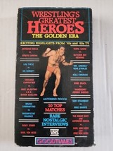 Wrestling&#39;s Greatest Heroes The Golden Era Highlights 50&#39;s 60&#39;s TV (VHS) - £3.83 GBP