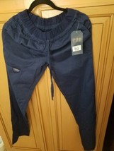 Cherokee Revolution Women&#39;s 5 Pocket Navy Scrub Bottoms Size XS - $22.00