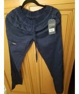 Cherokee Revolution Women&#39;s 5 Pocket Navy Scrub Bottoms Size XS - $29.88 CAD