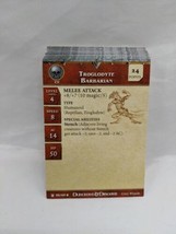 Lot Of (30) Dungeons And Dragons Underdark Miniatures Game Stat Cards - £37.62 GBP