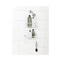 Over-Showerhead Caddy Steel White 26.13x10.38x4.13 in Zenith 7617WW - €23,12 EUR Over-Showerhead Caddy Steel White 26.13x10.38x4.13 in Zenith 7617WW - €23,12 EUR