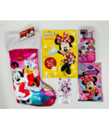 Minnie Mouse Christmas Stocking Bundle 6 Piece Set - £12.41 GBP