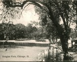 Vtg Cartolina 1908 Douglas Park Chicago Cartolina - $6.10
