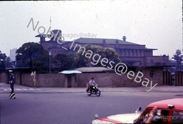 1966 Street View Traffic Cop Taxi Motorcyclist Tokyo 35mm Slide - £2.72 GBP