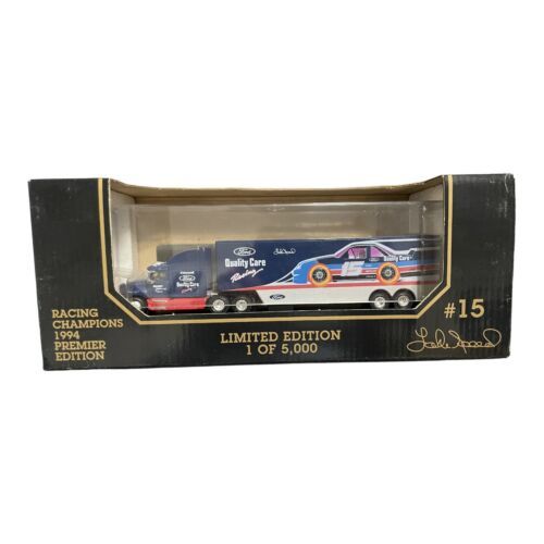 Lake Speed 1994 Racing Champions 1/87 Ford QualityCare Die Cast Transporter #15 - $11.04