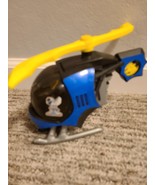Imaginext BatCopter Batman Helicopter &amp; Figure 2008 DC Super Friends - $186.58 MXN