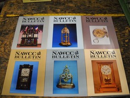 LOT NAWCC Bulletin 1990 Full Year 6 issues Contemporary Soviet Timepiece... - $24.70