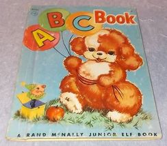 Child&#39;s Rand McNally Junior Elf Book ABC Book No 8038 1955 .15 cent - £4.83 GBP