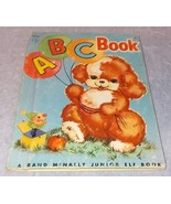 Child&#39;s Rand McNally Junior Elf Book ABC Book No 8038 1955 .15 cent - $8.15 CAD