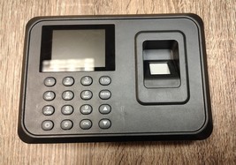Time attendance machine Fingerprint Scanner C3149 (Black) NO POWER CORD - $317.26 MXN