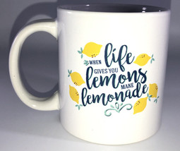 “When Life Gives You Lemons Make Lemonade”Coffee Tea Mug Office Work Gift CupNEW - $13.74