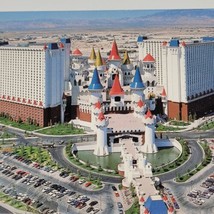 Excalibur Hotel and Casino Postcart Las Vegas Nevada Aerial View City  - £1.98 GBP