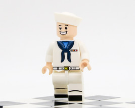 Custom minifigures US Navy Sailor 8039_01 - £3.89 GBP