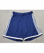 Addias Athletic Shorts Mens L Multi White Stripes Elastic Waistband Regi... - $26.49