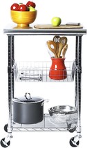 Seville Classics 24&quot; W X 20&quot; D X 36&quot; H Stainless-Steel, Certified Storage. - £124.69 GBP