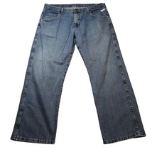 Wrangler Rugged Wear Jeans Mens 38 Blue Denim Casual Outdoors Western Men 38x30 - £23.52 GBP